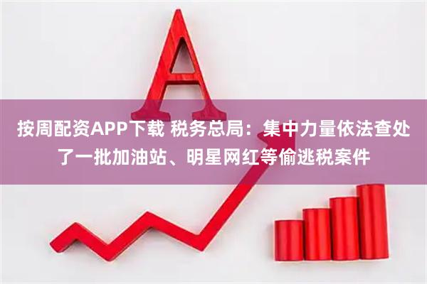 按周配资APP下载 税务总局：集中力量依法查处了一批加油站、明星网红等偷逃税案件